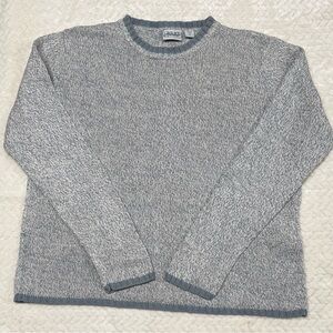 Vintage Haband Women’s Marled Knit Cotton/Ramie Blend - Medium Normcore